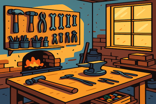 the forge is calm