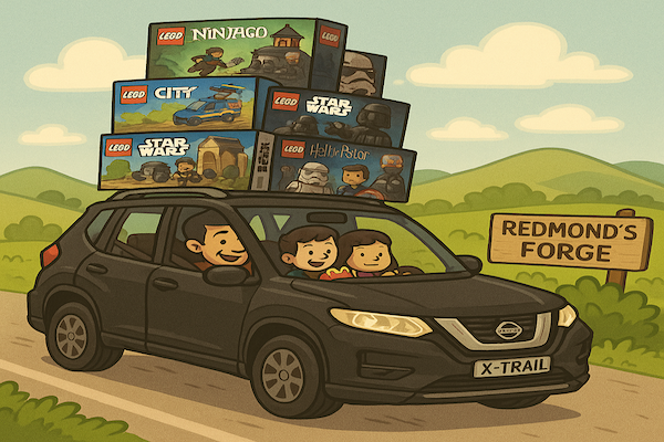 The Most Insane LEGO Haul Run Yet – 10 Pickups, 1 Evening, and McDonald’s in Between