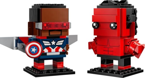 LEGO 40668 Captain America & Red Hulk