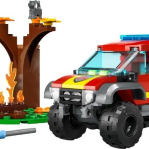 LEGO 60393 4x4 Fire Truck Rescue