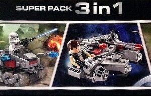 LEGO 66514 Microfighter Super Pack 3 in 1