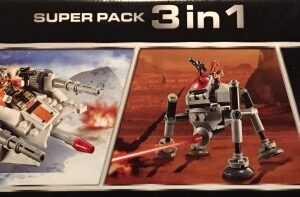 LEGO 66533 Microfighter 3 in 1 Super Pack