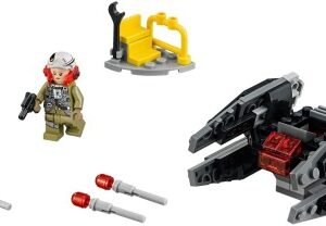 LEGO 75196 A-Wing vs. TIE Silencer Microfighters