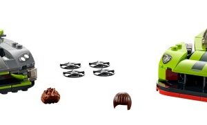 LEGO 76910 Aston Martin Valkyrie AMR Pro and Aston Martin Vantage GT3