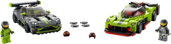 LEGO 76910 Aston Martin Valkyrie AMR Pro and Aston Martin Vantage GT3