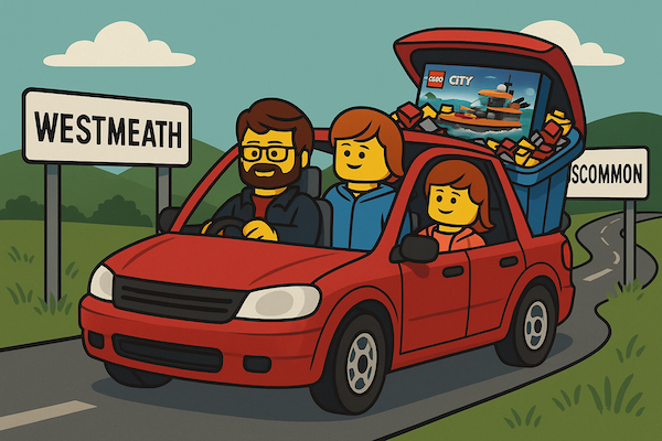 LEGO Haul Adventure: The Connaught Run – Mullingar, Ballyote, Athlone, Four Roads & Boyle