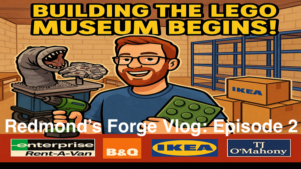 Redmond’s Forge Museum Vlog Episode 2 – The Build Begins!