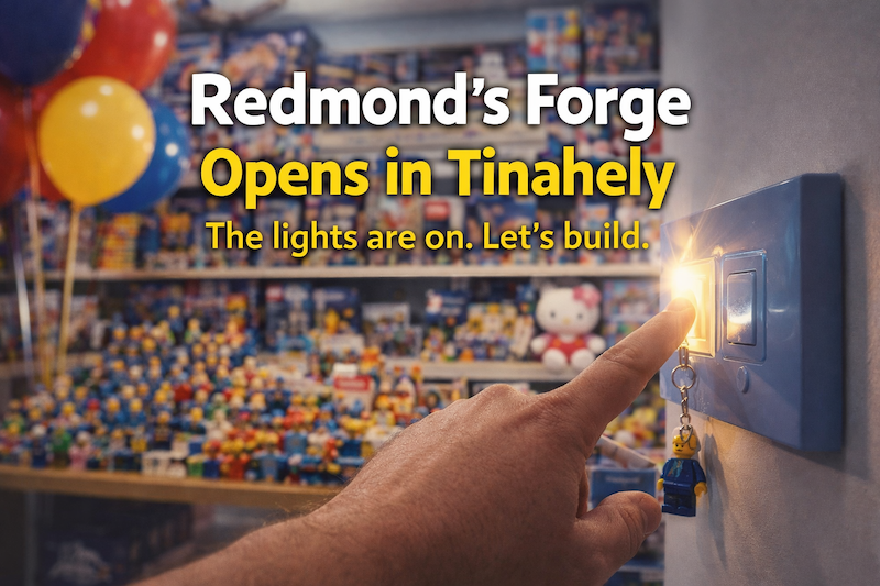 The Lights Came On – Redmond’s Forge Opens in Tinahely